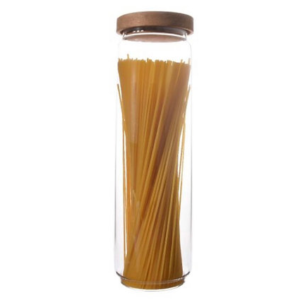 Glass Jar With Acacia Wooden Lid - 1.7L
