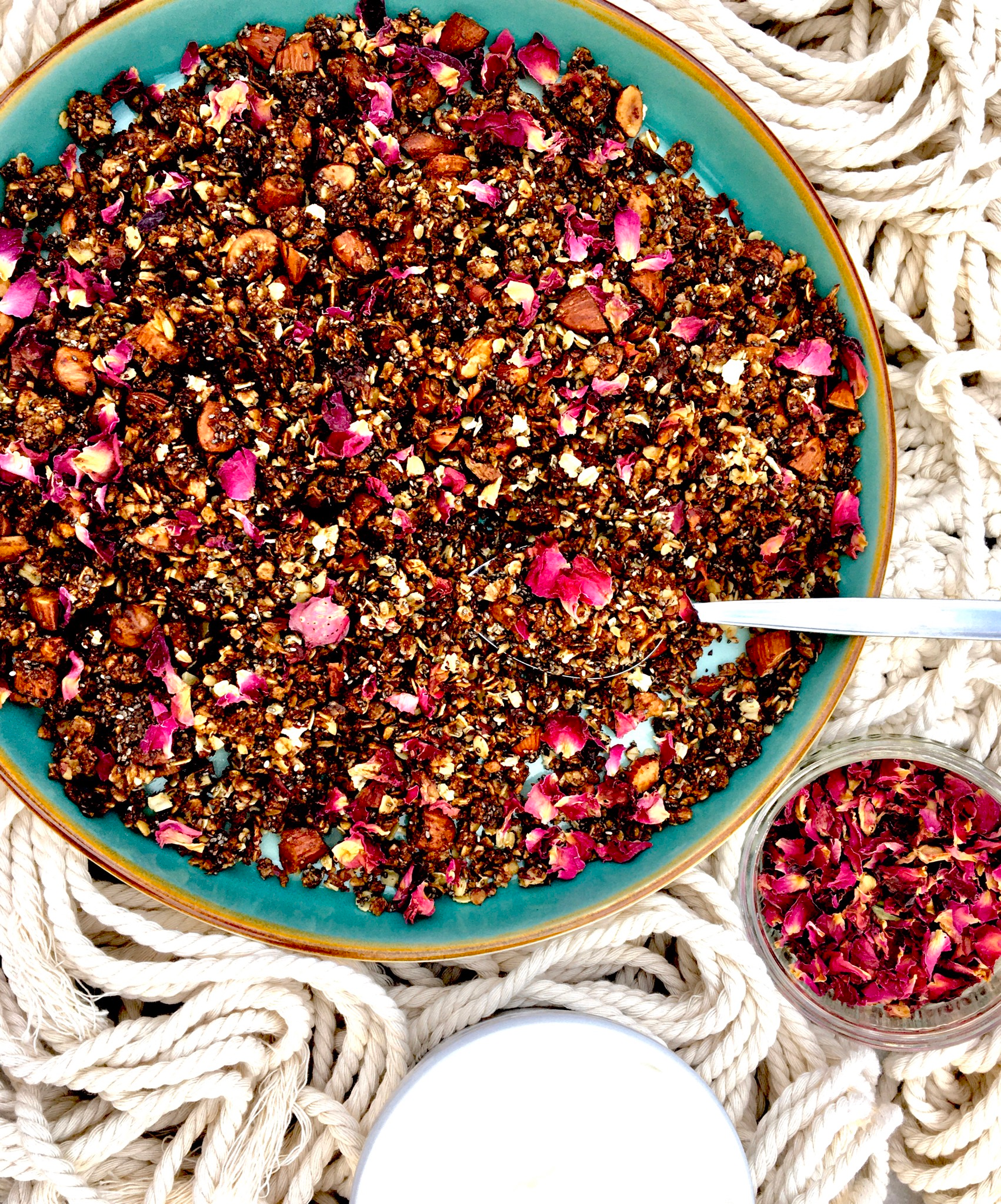 Rose, Cardamom Granola